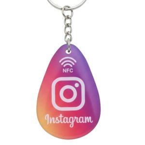 instagram follower keychain